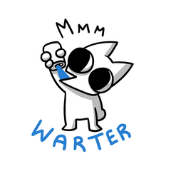 Mmm warter (OC Karl)