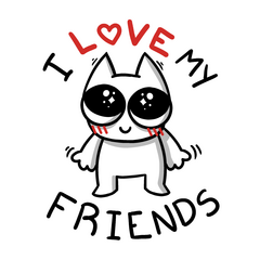 I love my friends (OC Karl)